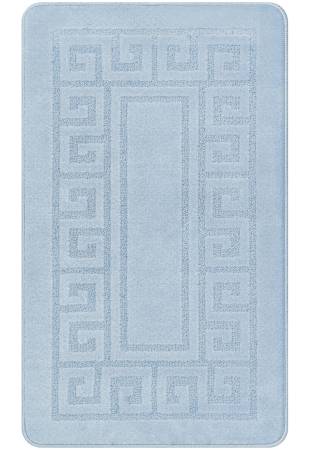 Set 2 Covorase de baie, Antiderapante, Ethnic 2522, Baby Blue [6]