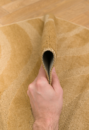 Set 2 Covorase de baie, Antiderapante, Symphony 2519, Bej Inchis [1]