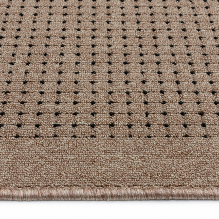 Traversa Antiderapanta Hol/Bucatarie, Model Lester Mocha, Latime 80 cm, Maro [1]