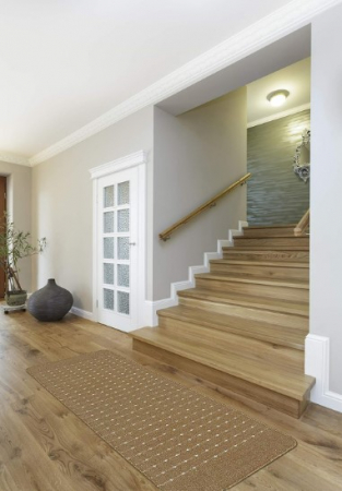 Traverse Baie - Traversa Antiderapanta Hol/Bucatarie, Model STANFORD CHESTNUT, Latime 100 cm, Beige