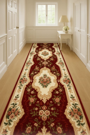 Traverse Hol - Traversa Hol, Latime 60 cm, Model Clasic 570/210, Rosu Grena