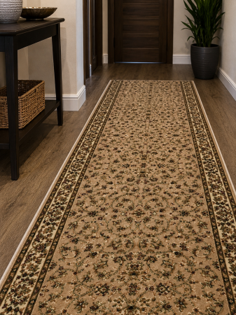 Traverse - Traversa Hol, Model Clasic 1555/110, Festonata Latime 60 cm, Crem/Bej