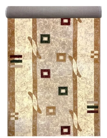 Traverse - Traversa Hol, Model Lotos 579/110, Festonata la capete, Latime 80 cm, Crem/Bej - Lotos