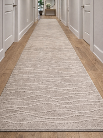 Traverse - Traversa Hol, Model Oksi 38010/202, Festonata Latime 120 cm, Bej