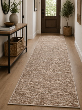 Traverse Moderne - Traversa Hol, Model Daffi 13099/120, Bej/Maro, Latime 120 cm, 1700 gr/mp