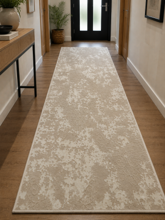 Traverse - Traversa Hol, Model Itea 42006/102, Festonata, Latimea 115 cm, Crem