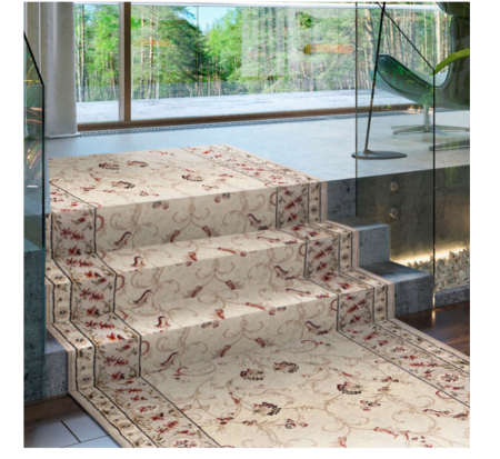 Traversa, Model Lotos 523/100, Festonata , Crem/Bej, Latime 150 cm [3]
