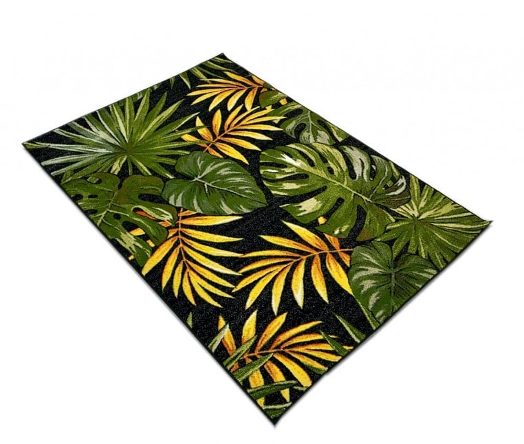 Covor Model Kolibri 11510-810, Verde, Inaltime Fir 9 mm, Antialergic, Polipropilena, Living, Dormitor, Sufragerie, Birou [3]
