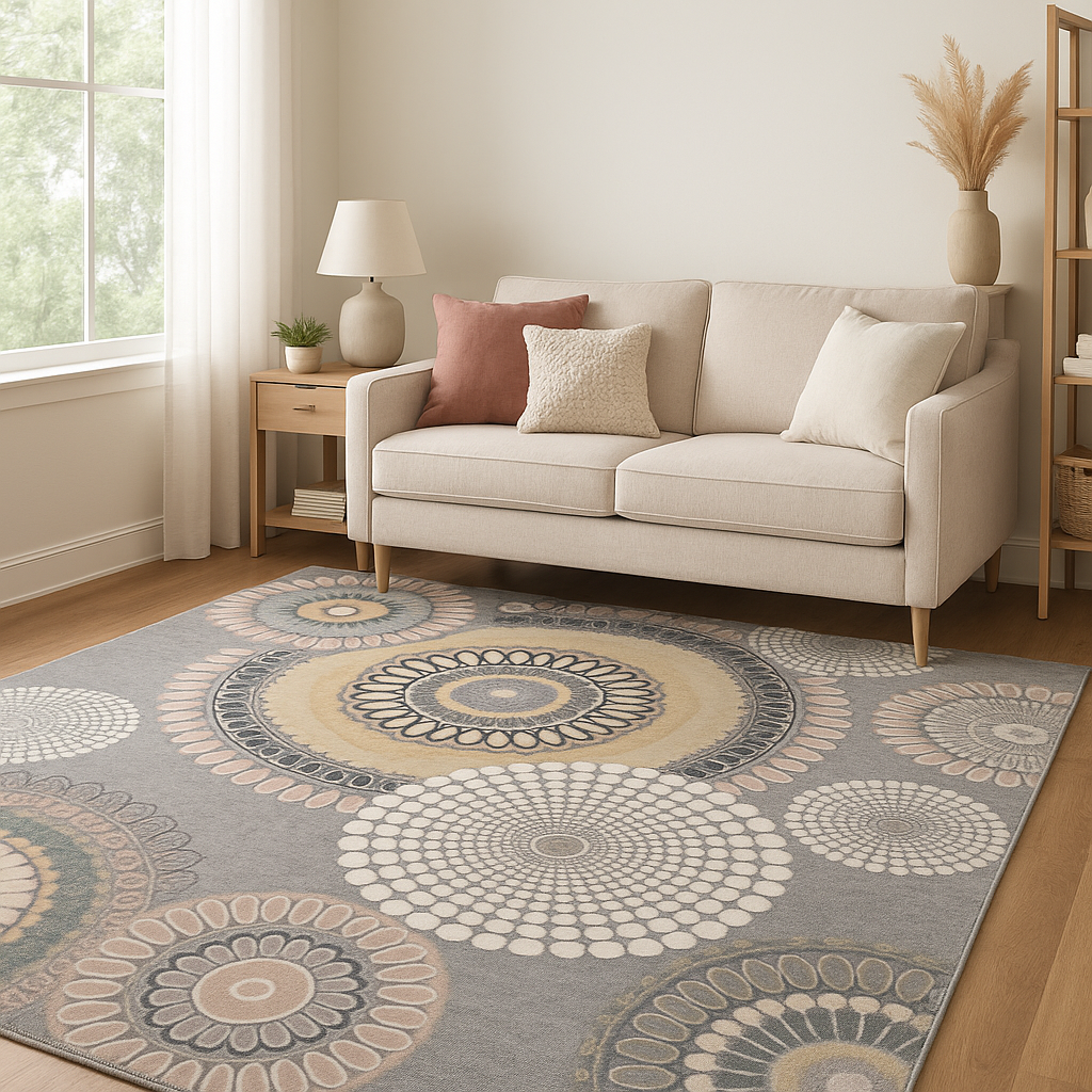 Covor Living Dream 18024 Gri 120x170 cm dormitor [1]
