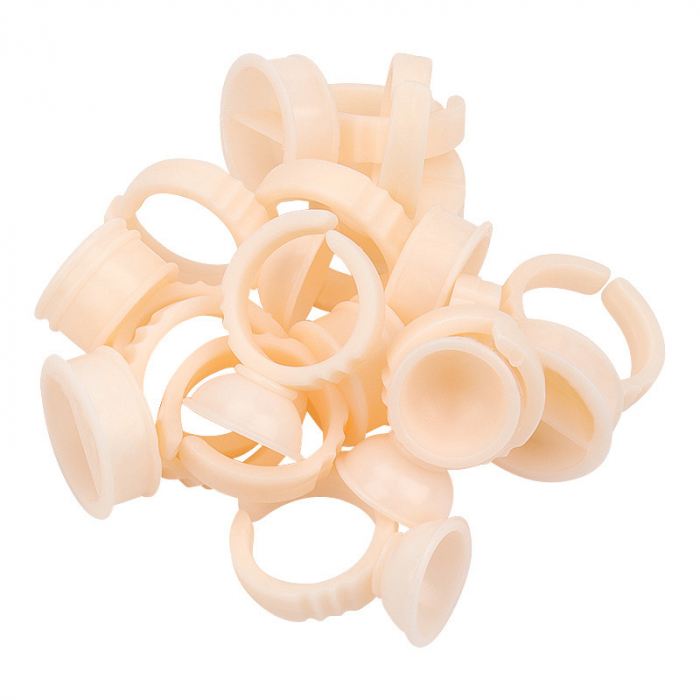 Inel Capacel Pigment Crem - set 100 bucati [1]