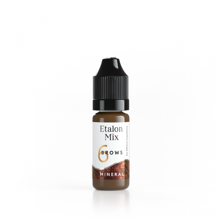 Pigment Sprancene Etalon MIX Mineral - No.6 Taupe - 10ml [1]