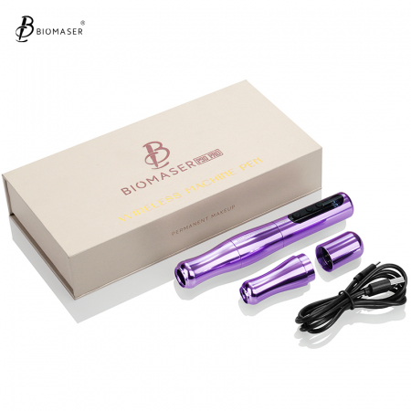 Aparat Micropigmentare - Biomaser P90 Pro Wireless Purple [1]