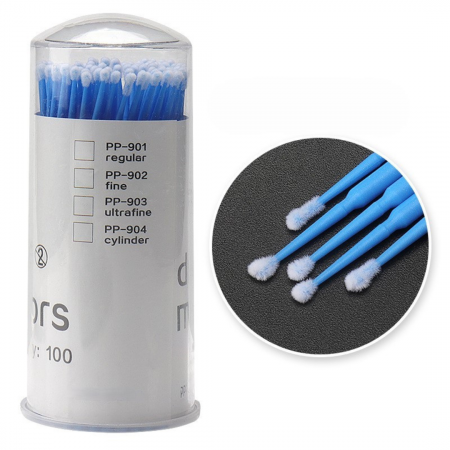 Consumabile - Microbrush L Blue - set 100 bucati