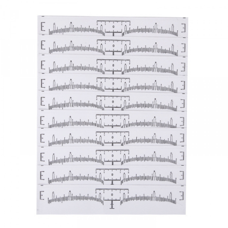 Rigla Sticker Masurat Sprancene [2]