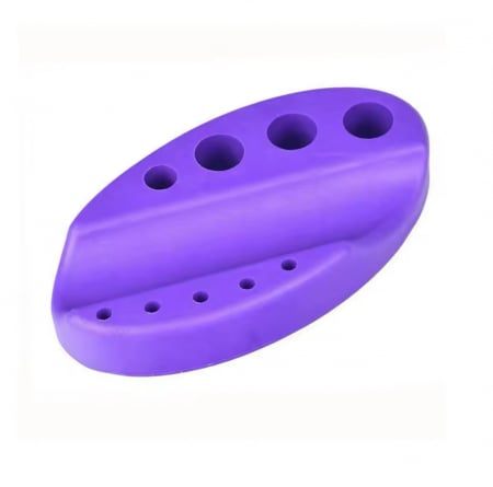 Ustensile - Suport Silicon Capacele Pigmenti - Mov