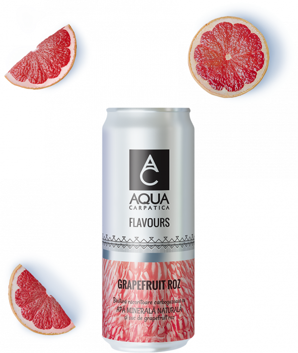 Aqua Carpatica Flavours Grapefruit Roz 0.33L [1]