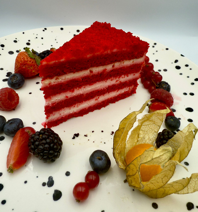Tort Red Velvet Fara zahar [5]