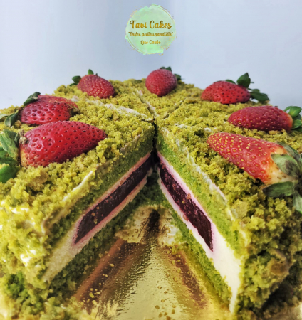 Felie Tort cu Spanac de la cofetaria Tavi Cakes din Constanta [5]