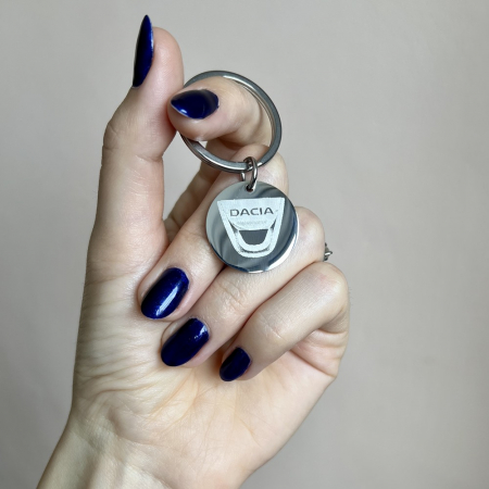 Breloc DACIA personalizat [2]