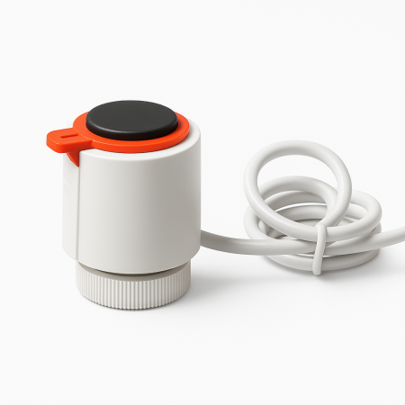 Automatizari - Actuator termic incalzire în pardoseala, alimentare 220v, pentru distribuitoare