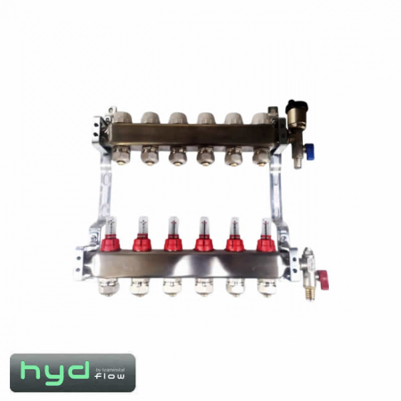 Distribuitor - Distribuitor-colector incalzire in pardoseala cu 6 circuite HYD Flow