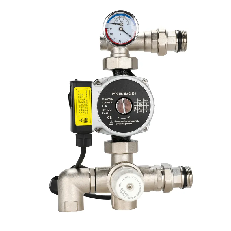 Incalzire si ACM - Grup de amestec si pompare incalzire in pardodeala