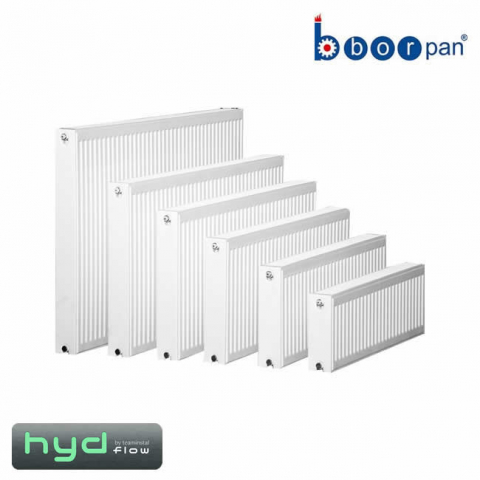 Radiatoare si convectoare - Radiator otel alb tip 33 600x900