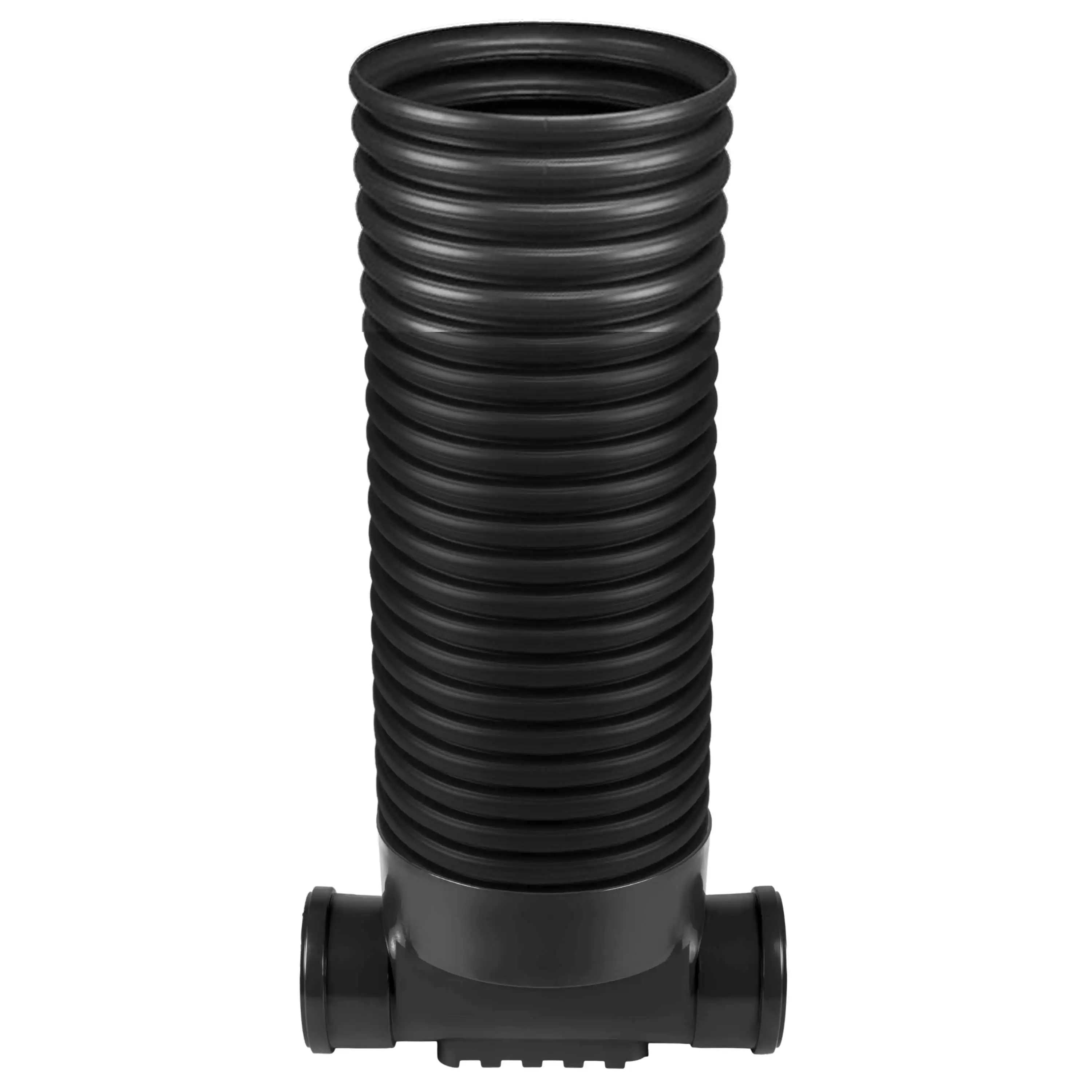 CAMINE DE INSPECTIE SI VIZITARE - Baza camin canalizare, PP, D 315 mm, 1 intrare + 1 iesire D 160 mm, H 1200 mm, teava corugată