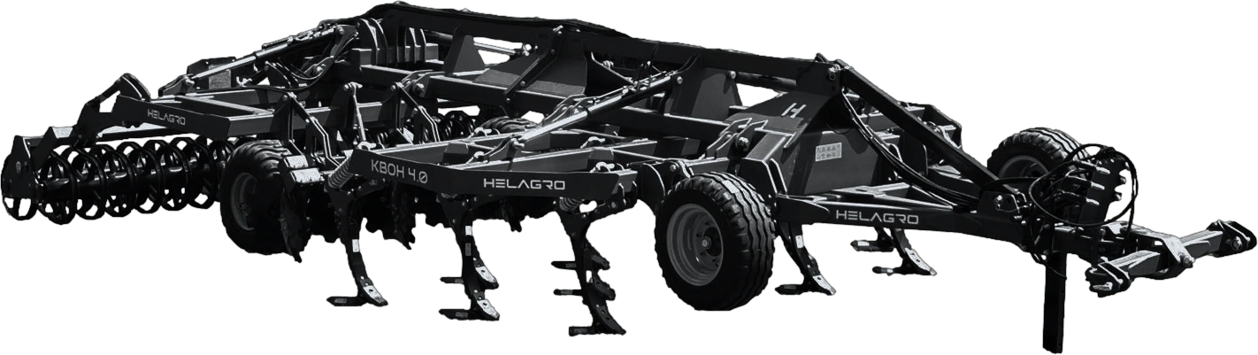 UTILAJE AGRICOLE - Cultivator pentru lucrare direct în miriște, rabatabil hidraulic - KBOH