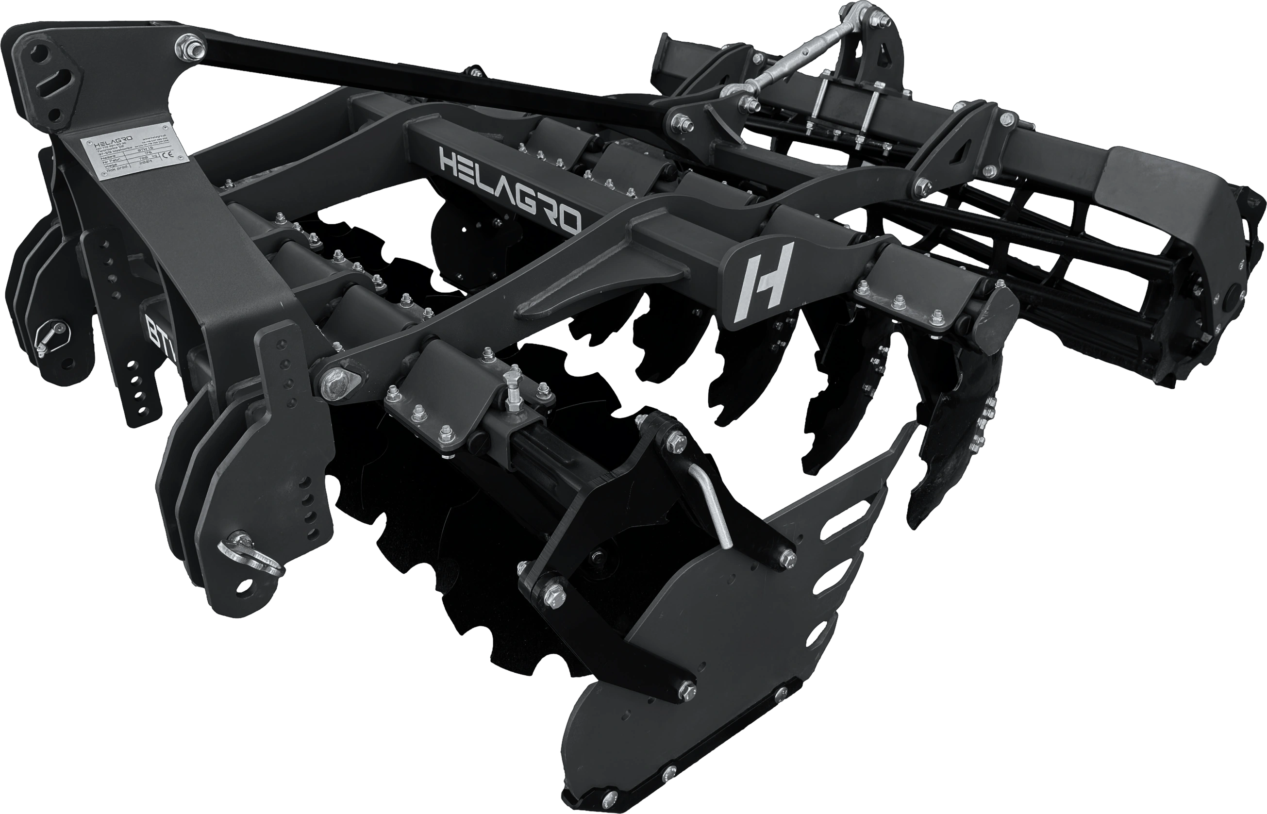 Utilaje pentru vii şi livezi - Grapă cu discuri pentru viță de vie - BTW