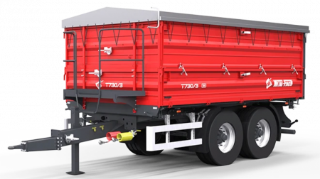 UTILAJE AGRICOLE - REMORCA AGRICOLA CU AXE TANDEM T730/3