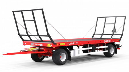 REMORCI TRANSPORT BALOTI - REMORCA PENTRU BALOTI T014/2