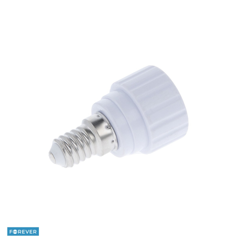 Adaptoare priza - Adaptor pentru dulii E14 la GU10, 230V 2A, Alb