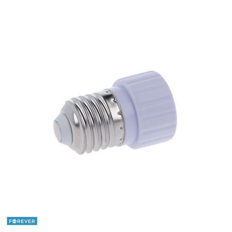 Adaptoare priza - Adaptor pentru dulii E27 la GU10, 230V 2A, Alb