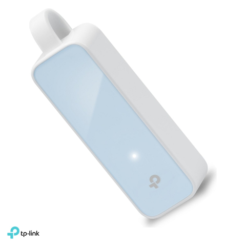 Placi de retea - Adaptor USB 2.0 la Ethernet TP-Link UE200, port RJ45 10/100 Mbps, chipset RTL8152B, plug and play, format compact, UE200