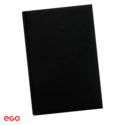 Agende si calendare - Agenda nedatata Ego Domino, A5, 14x20.5 cm, 192 pagini, negru