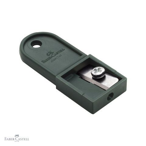 Birotica papetarie - Ascutitoare Faber-Castell pentru mine de creion mecanic TK, 2 mm, cu container