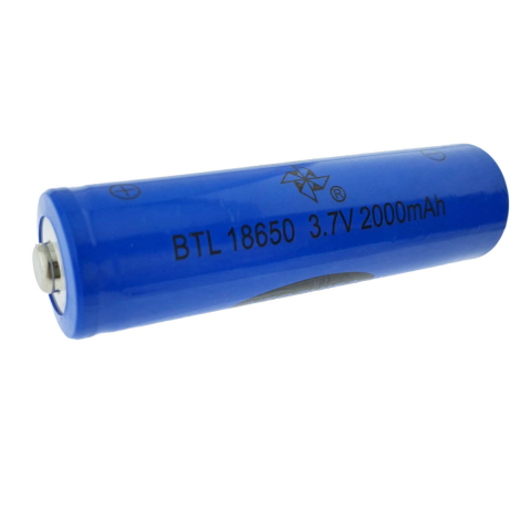 Energy - Baterie 18650, 2000mAh, 3.7V, Cu Buton, pentru Lanterne, Vape-uri si Dispozitive Portabile cu un Singur Element