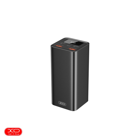 Baterii Power Bank - Baterie externa pentru laptop (power bank) XO PB97, 20000 mAh, USB-A + USB-C, 65W, cu afisaj, negru