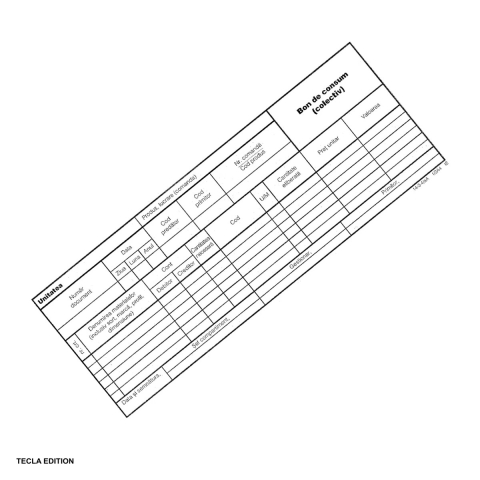 Formulare tipizate - Bon de consum colectiv, 1/2 A4, 100 file