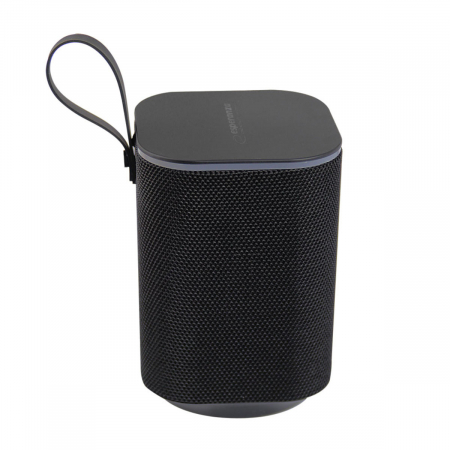 Boxe - Boxa portabila Esperanza Sakara, 10W, radio FM, bluetooth v.5.0, acumulator 1200 mAh, USB, slot microSD, AUX in jack 3.5mm, iluminare LED RGB, dimensiuni 156 x 105 mm, neagra