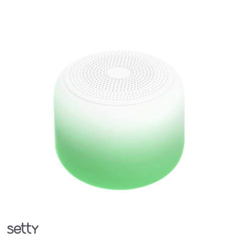 Boxe bluetooth - Boxa Setty round GB-900 mint-white gradient, bluetooth 5.3, 800 mAh, raza 10 m