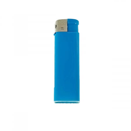 Aprinzatoare - Bricheta clasica de buzunar, BRF00023 Blue, 82 x 25 x 9 mm, flacara reglabila, albastru