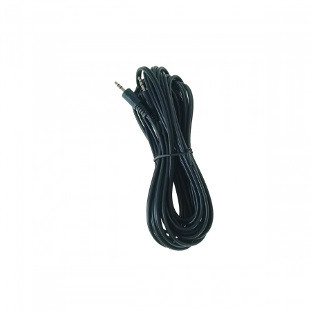 Cu mufa jack 3.5 - Cablu audio stereo , Cablexpert 02676, cu conector jack 3.5mm tata la jack 3.5mm tata, lungime 5m, negru