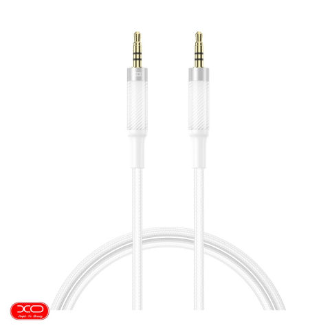 Cabluri audio - Cablu audio XO NB-R279C jack 3,5 mm jack 3,5 mm 1,0 m, cablu 1m, Alb