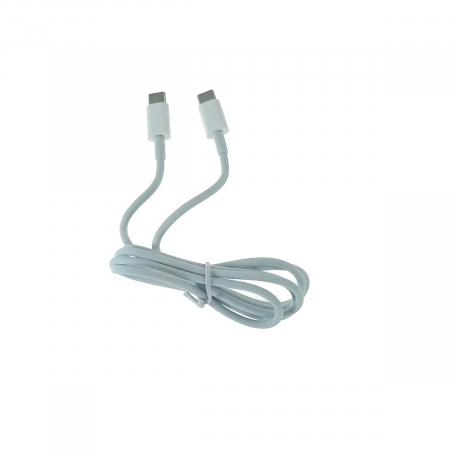 Accesorii IT - Cablu de date si alimentare premium, conectori USB Tip C tata la USB Tip C tata, JELLICO B1, PD60W lungime 100 cm, Alb