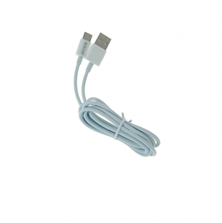 Cabluri USB tip C - Cablu prevazut cu conectori USB tata si USB tip C, Jellico B1,3.1A, lungime 1m, alb