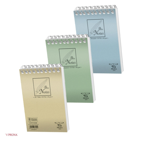 Caiete - Bloc notes Pigna Basic, A4, 50 file, matematica, 60 g/mp, spira aritmetica, 210x297 mm
