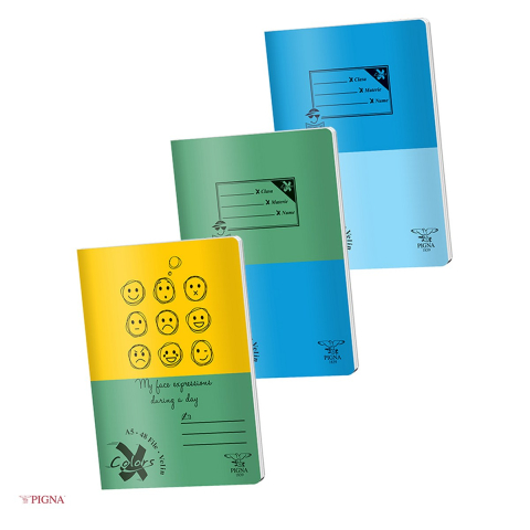 Birotica papetarie - Caiet Pigna Basic, A5, 48 file, velin, 70 g/mp