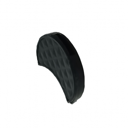 Brelocuri - Capac tip husa pentru cheie, 27 x 16 mm, protectie si identificare, din PVC flexibil, negru
